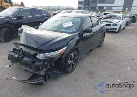 2021 Nissan Sentra Sr Xtronic Cvt z USA, uszkodzony, nr VIN 3N1AB8DV1MY238392